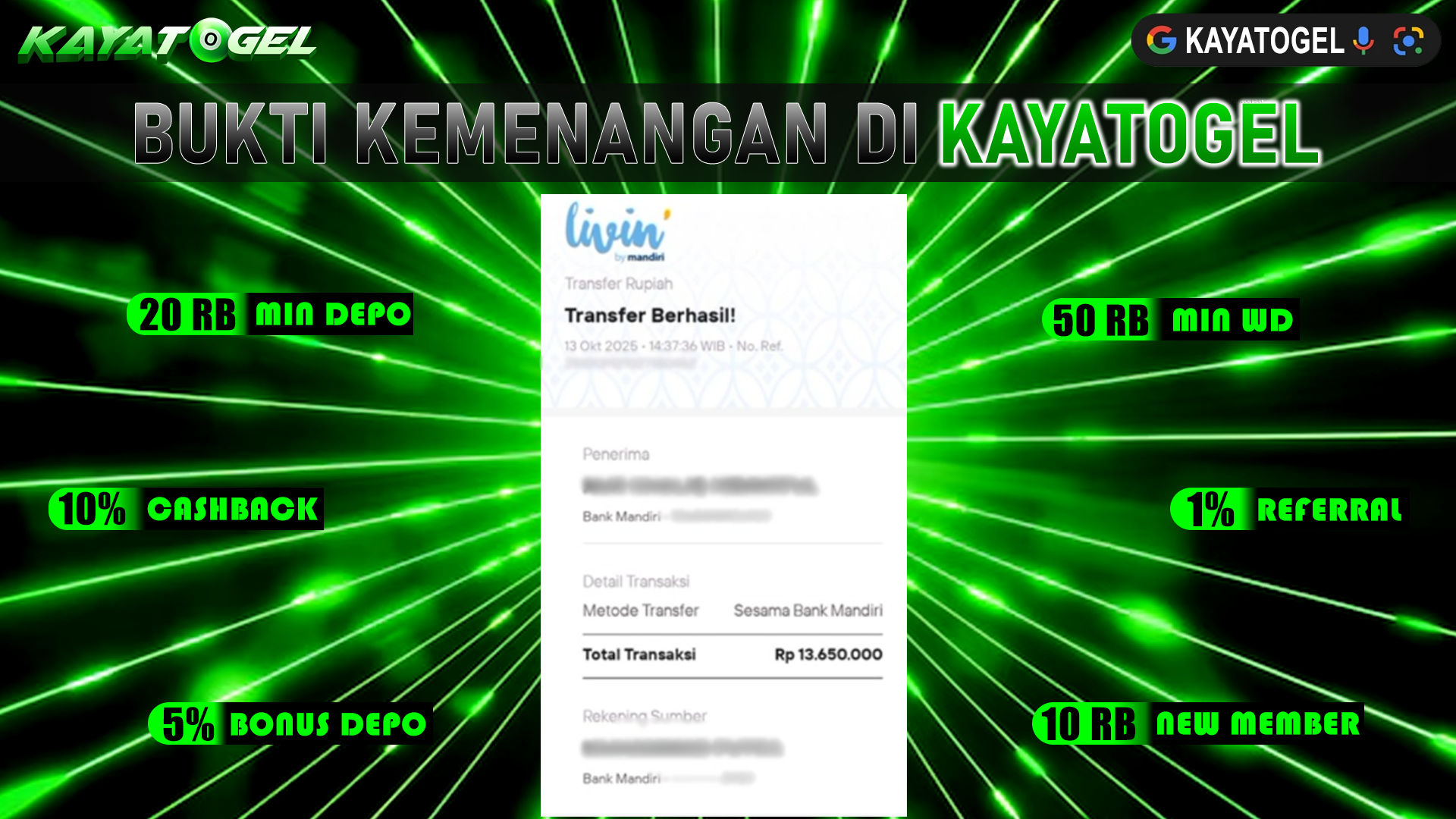 KAYATOGEL JACKPOT TOGEL PASARAN SYDNEY Rp.13.650.000.,- LUNAS