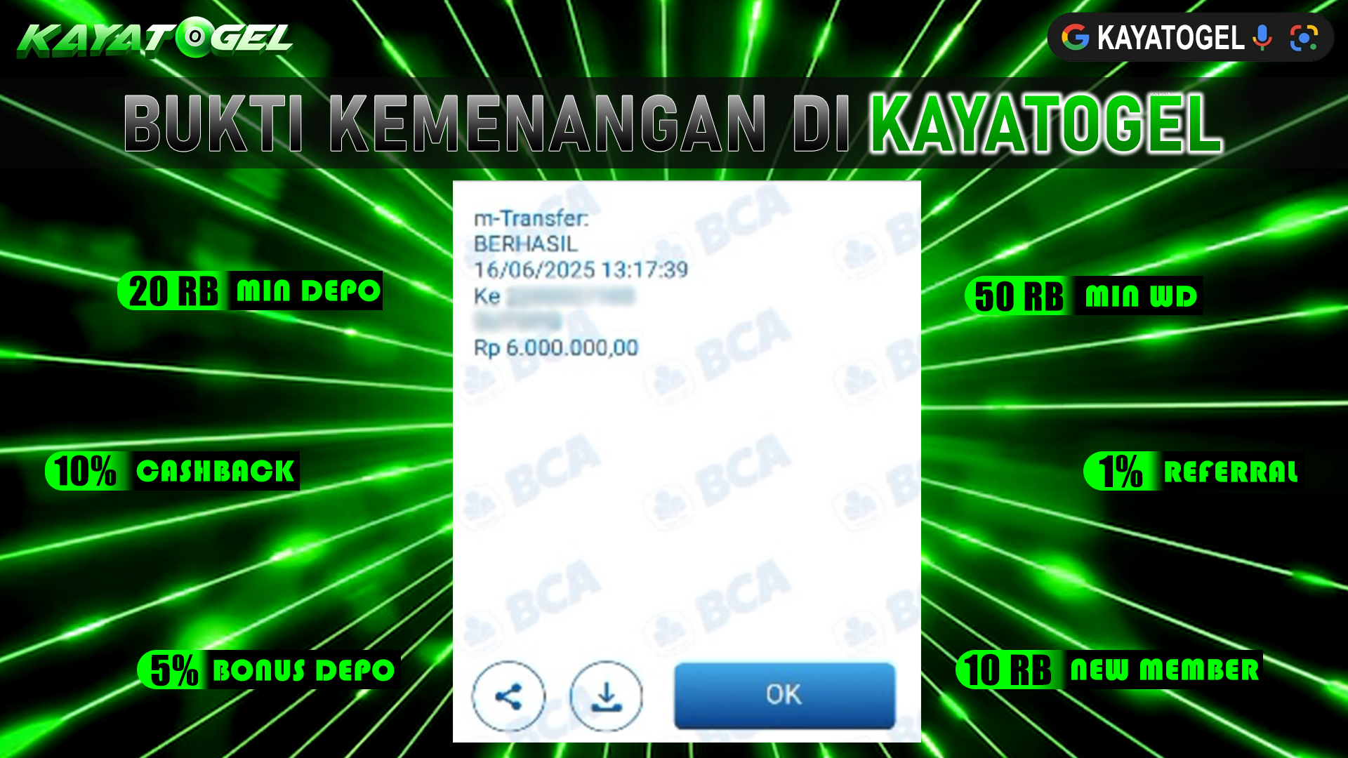 KAYATOGEL JACKPOT TOGEL PASARAN SYDNEY Rp.6.000.000.,- LUNAS