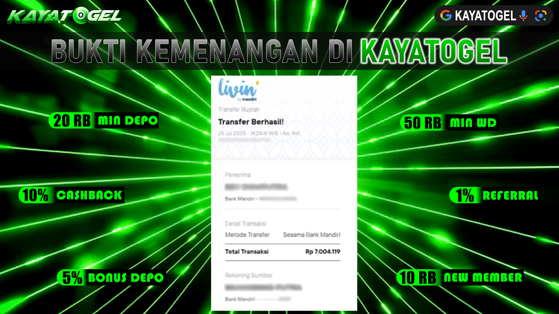 KAYATOGEL JACKPOT TOGEL PASARAN SYDNEY Rp.7.004.119.,- LUNAS