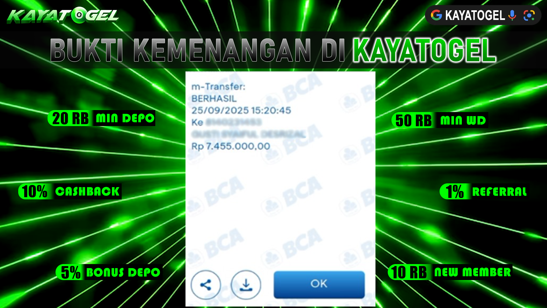 KAYATOGEL JACKPOT SLOT GATES OF OLYMPUS Rp.7.455.000.,- LUNAS