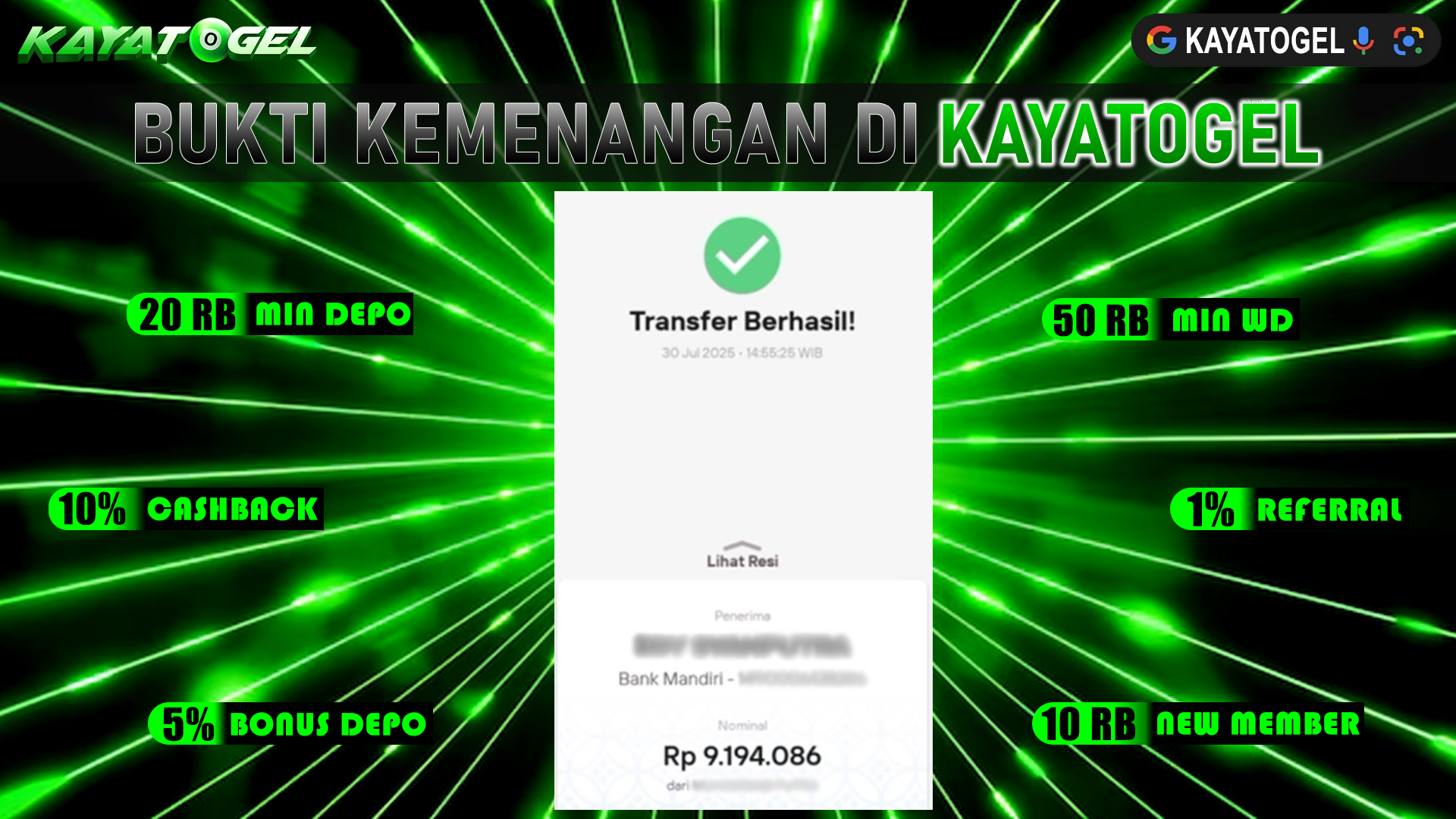 KAYATOGEL JACKPOT TOGEL PASARAN SYDNEY Rp.9.194.086.,- LUNAS