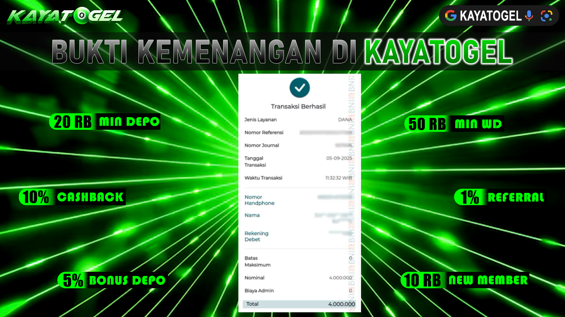 KAYATOGEL JACKPOT SLOT MAHJONG SPIN ROYAL Rp.4.000.000.,- LUNAS