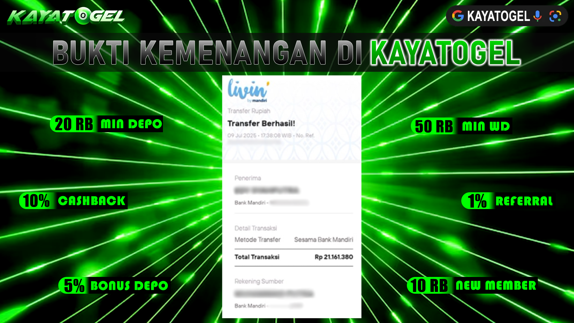 KAYATOGEL JACKPOT TOGEL PASARAN WENZHOULOTTO Rp.21.161.380.,- LUNAS